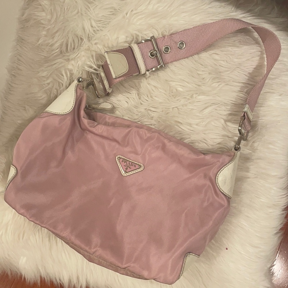 y2k Prada nylon bag